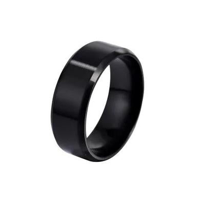 Boy's Titanium Black Ring
