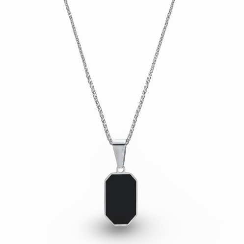 Geometric Square Pendant for unisex