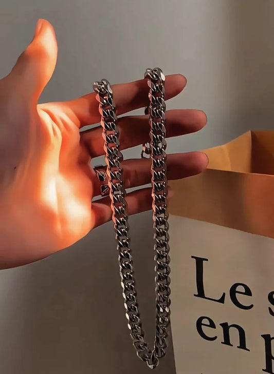 10mm Cuban Link Neck Chain For Men