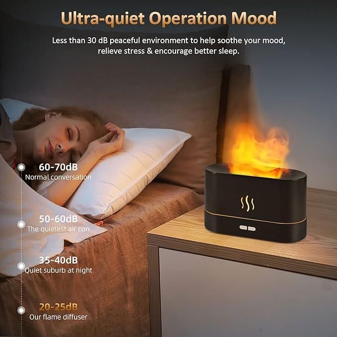 Modern Diffuser with Flame Design