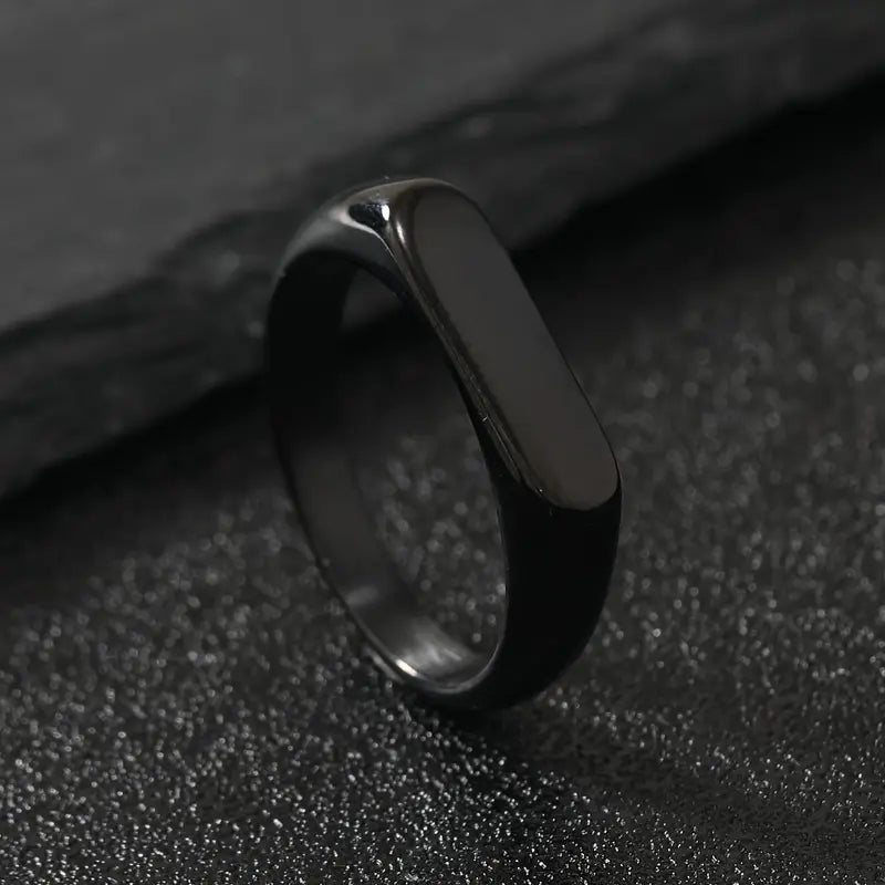 Stainless Steel Men's Ring