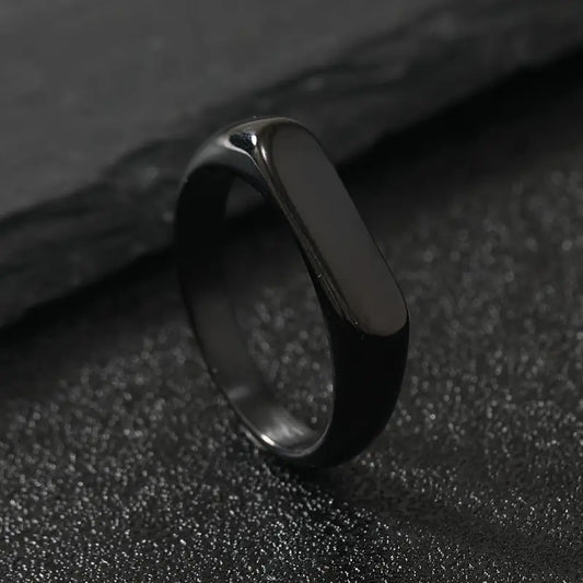 Stainless Steel Men's Ring