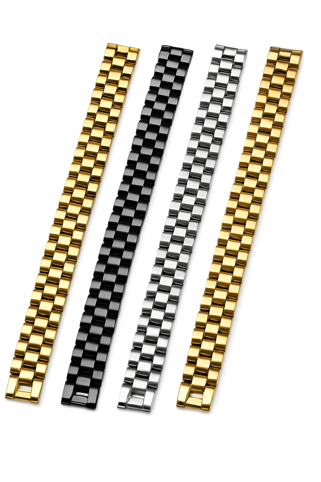 Gold Plated Unisex Chain Bracelet