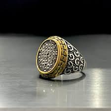 Turkish Design Resin Polish Men's Ring